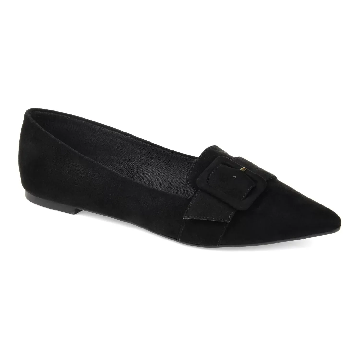 Audrey Journee Collection Women's Flat Shoes, Black
