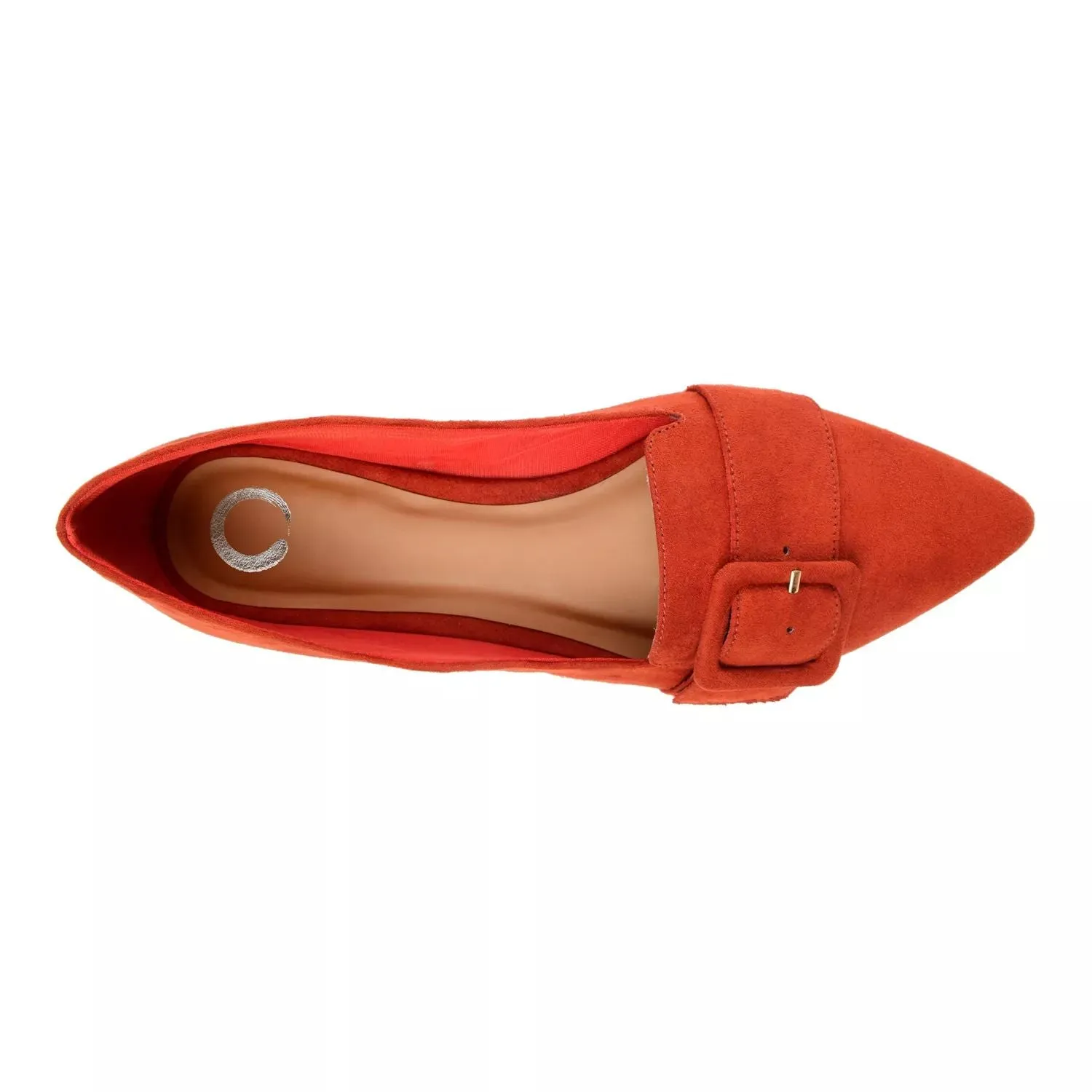 Audrey Journee Collection Women's Flat Shoes, Black