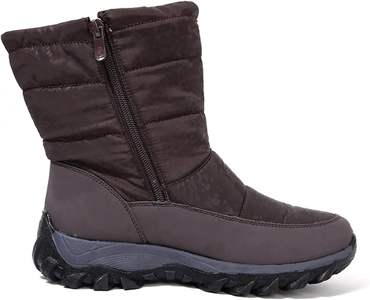 Bcshiye Women's Winter Snow Boots Fashion Outdoor Mid Calf Boot Waterproof Lightweight Warm Anti Slip Ankle Booties