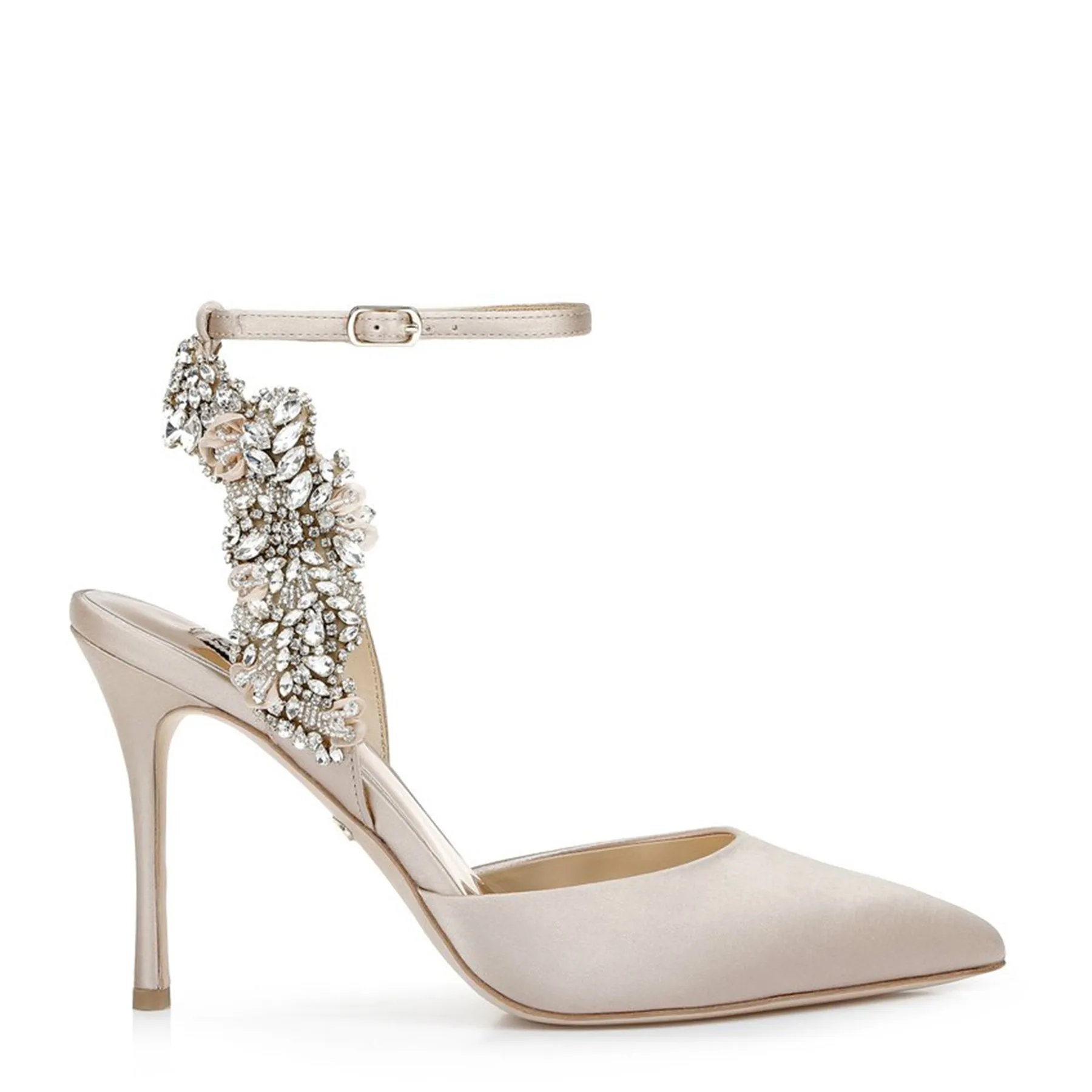 Blanca - Nude Closed Toe Bridal Heel