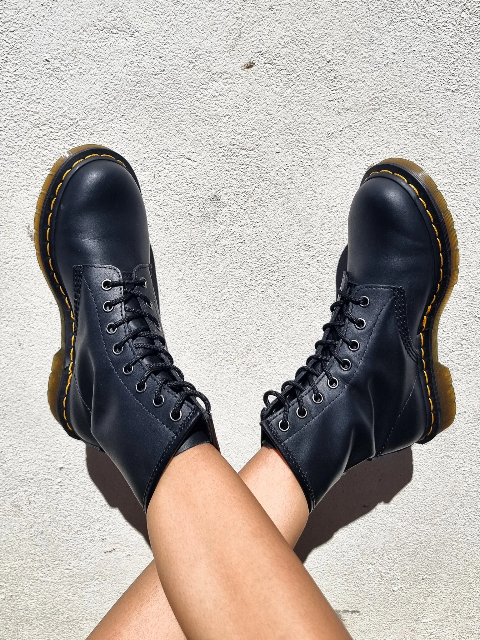 DR. MARTENS 1460 BLACK NAPPA