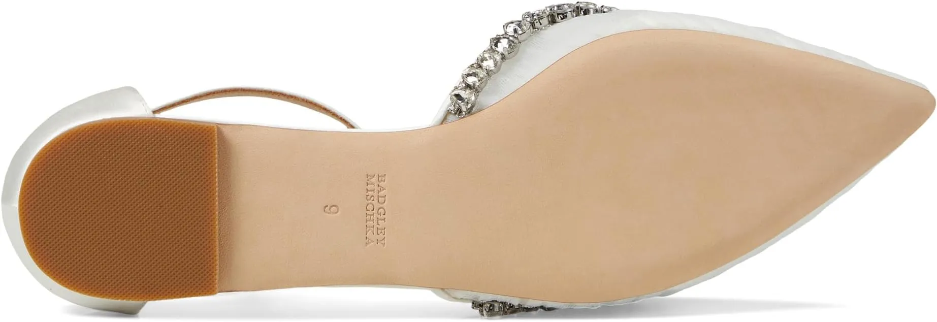Evelynn Badgley Mischka Flats, Soft White