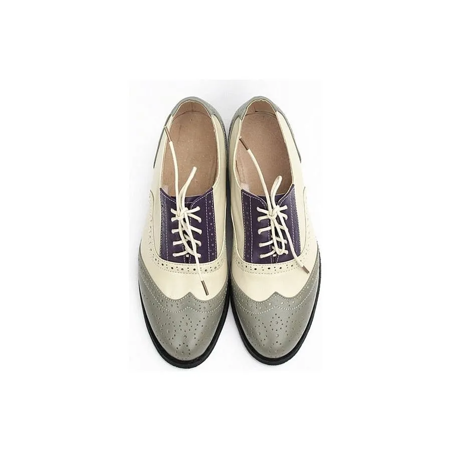 LaceLux Exquisite Patterned Lace-up Flats