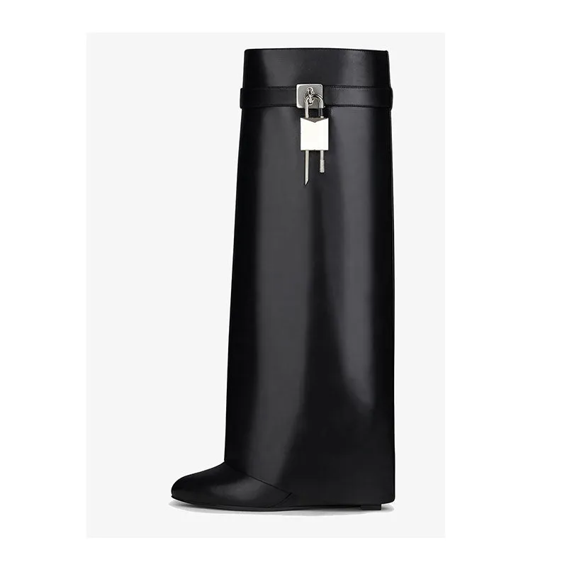 LeatherLux Modish Autumn Tall Boots
