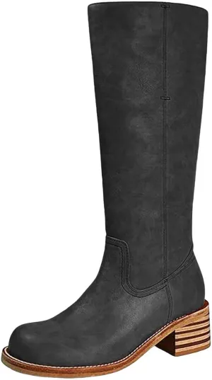 Long Boots for Women Wide Calf over Knee High Boots High Heeled Long Boots Womens Boots Size 5 Wide Calf