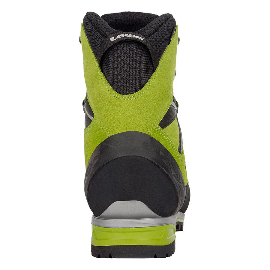 Lowa Alpine Expert II GTX trekking boots, black/lime