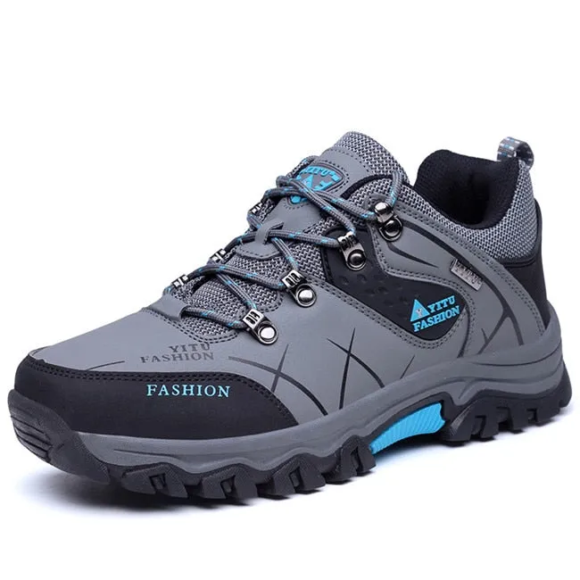 Men Boots Winter With Plush Warm Snow Boots Casual Men Winter Boots Work Shoes - MSWRB50421