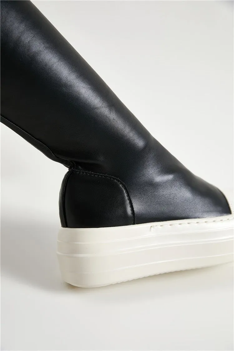 Pre Order:  Over-the-Knee Sneaker Boots