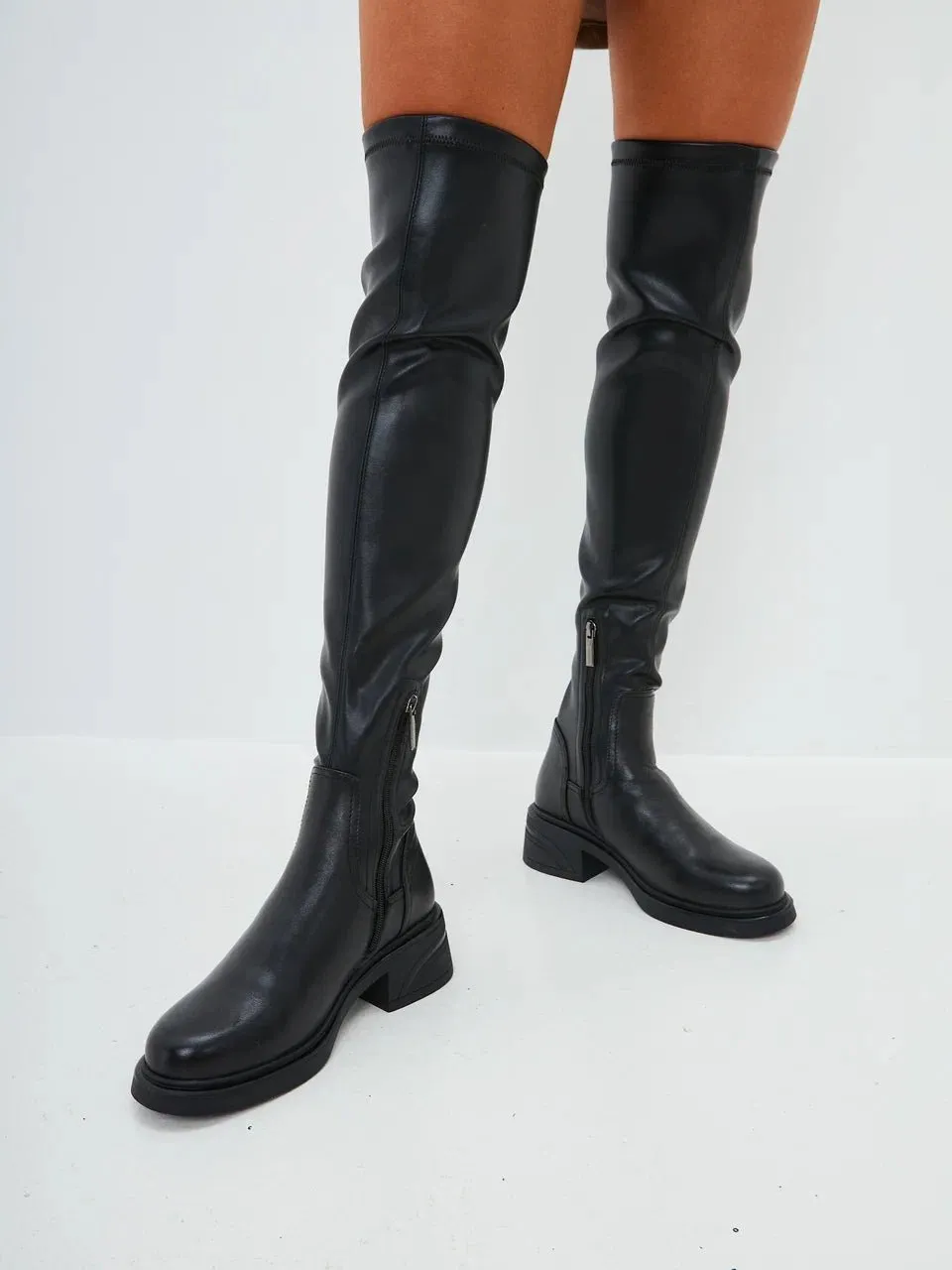 Suede Chic Over-the-Knee Boots