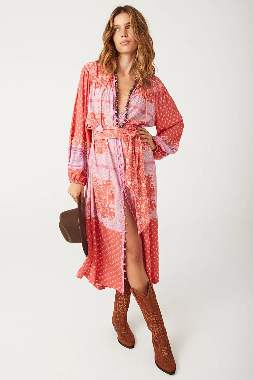 Sunshine Bandit Button Through Dress