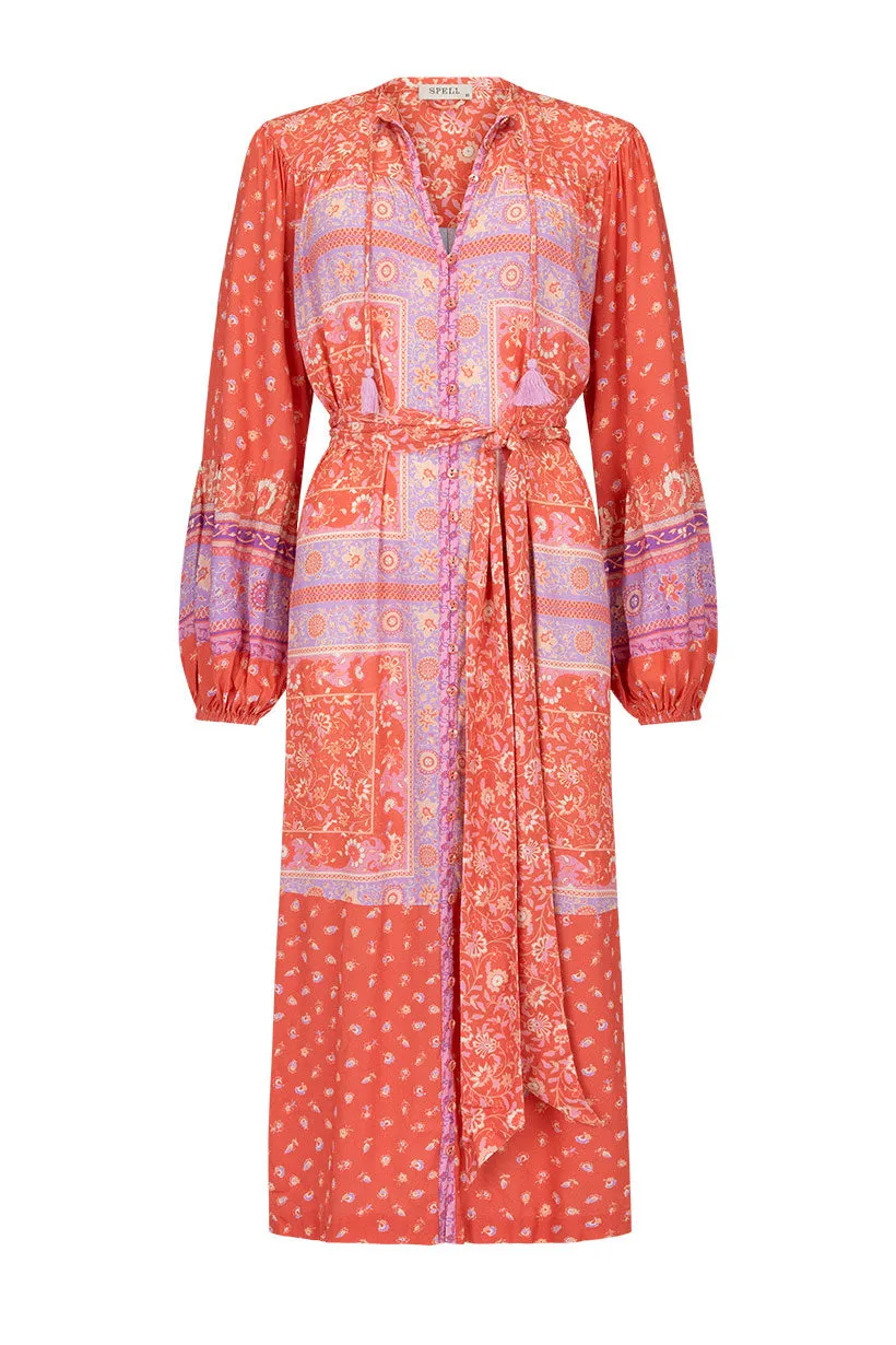 Sunshine Bandit Button Through Dress