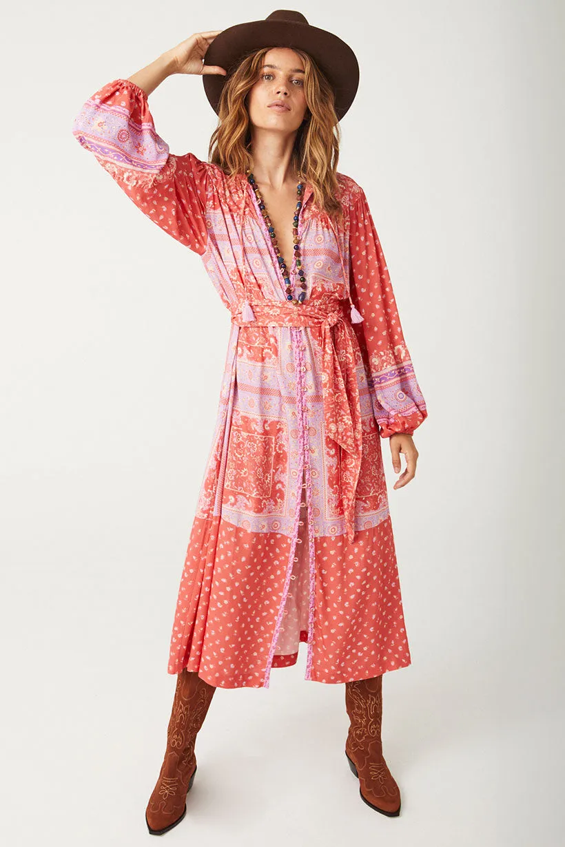 Sunshine Bandit Button Through Dress