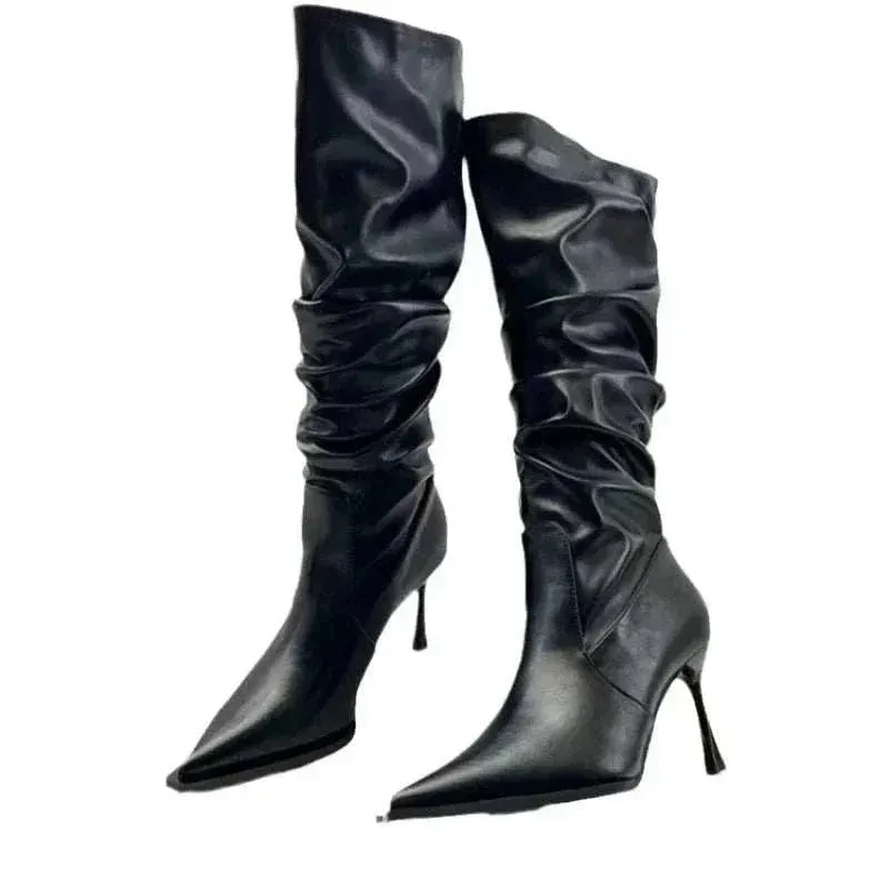 Thigh High Boots for Women - Elegant winter Knee High & Stiletto Boots
