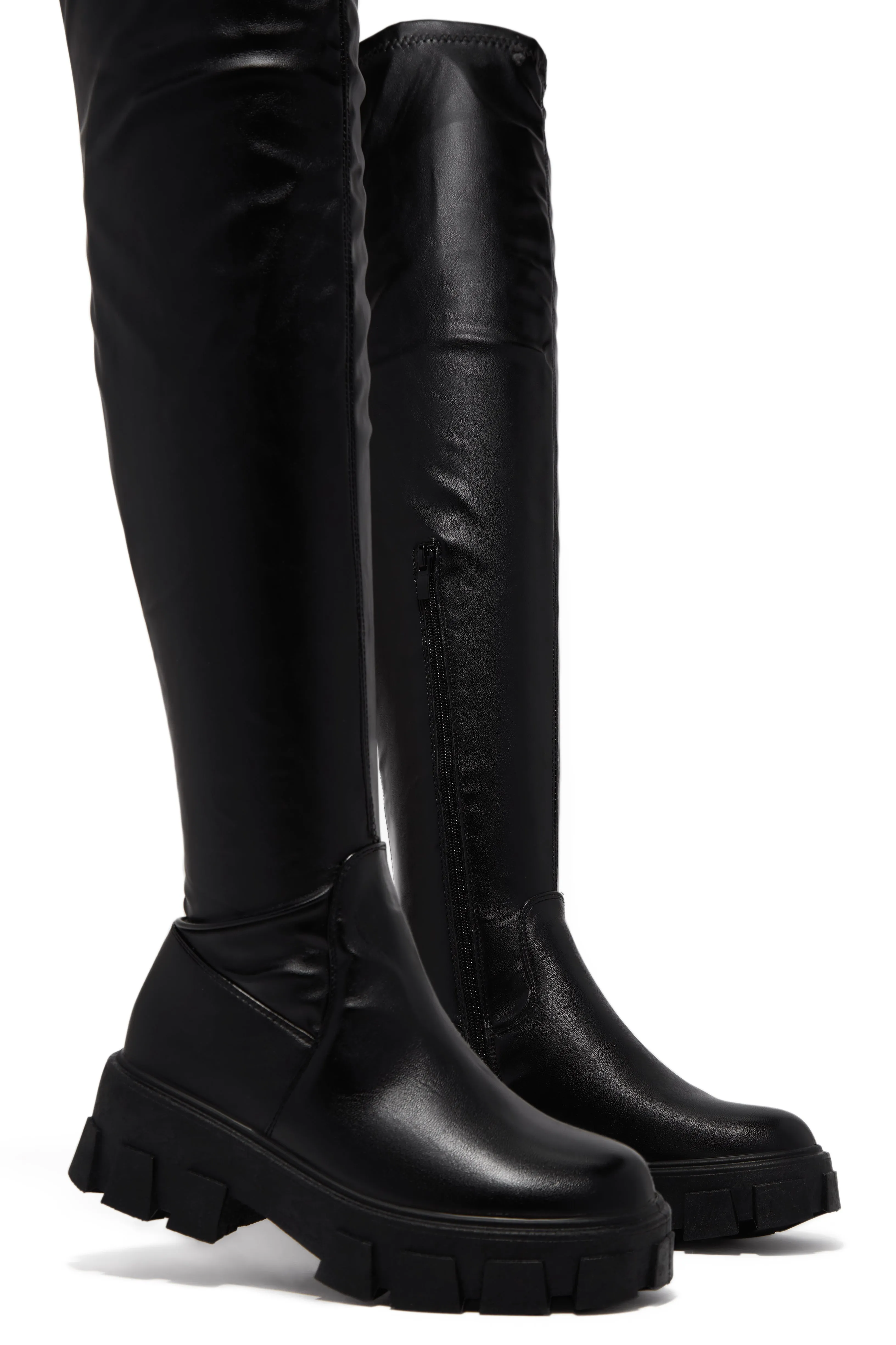 Weekend Muse Over The Knee Boots - Black