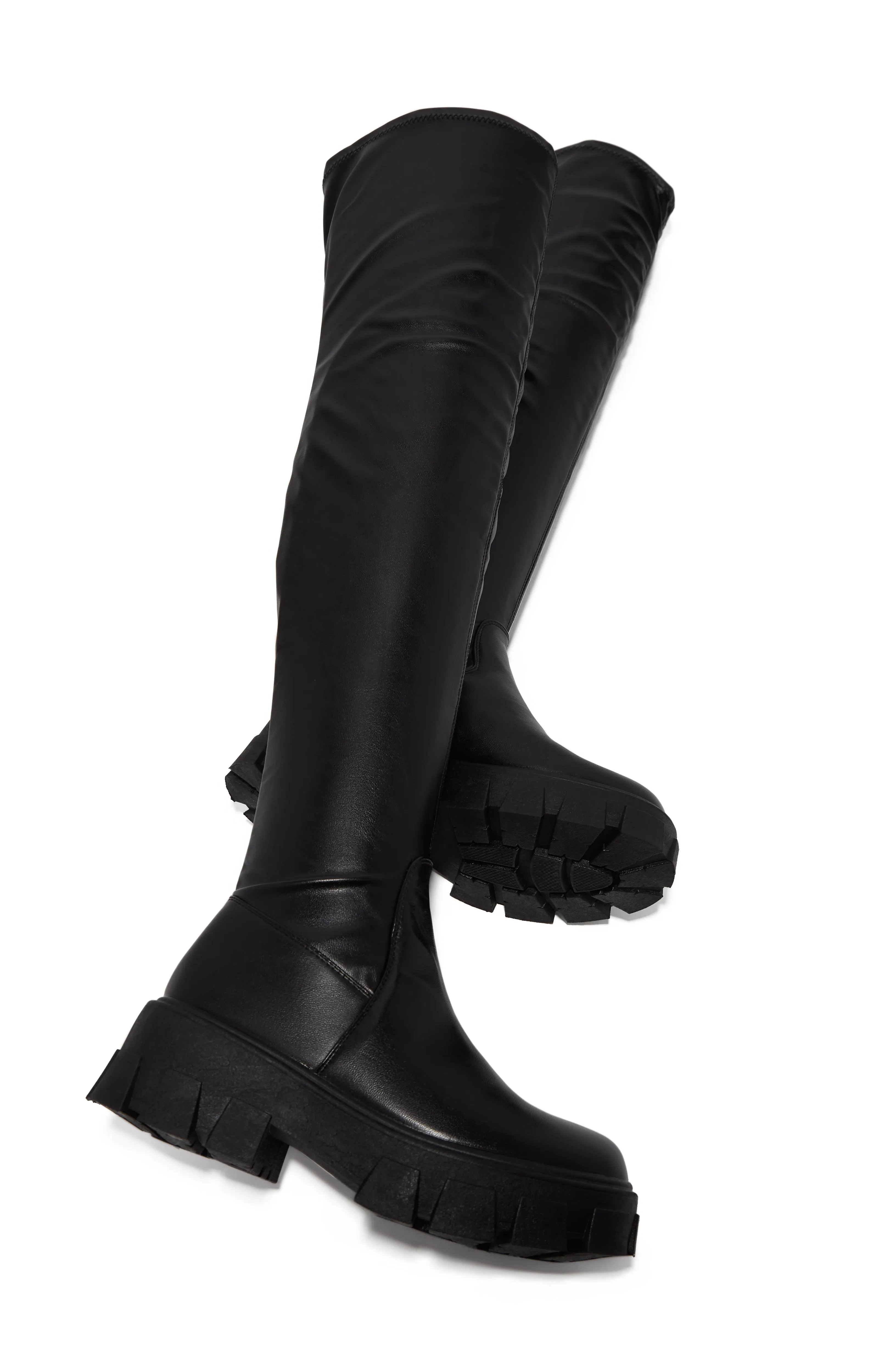 Weekend Muse Over The Knee Boots - Black