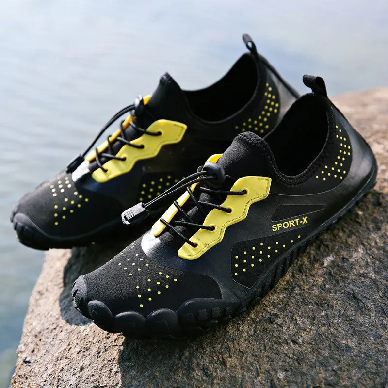 Women's breathable waterproof flat beach outdoor flat shoes